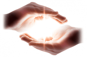 Come sentire la potenza della luce divina nelle mani