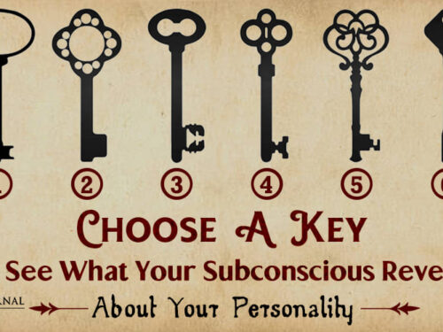 Scegli una chiave e guarda cosa rivela il tuo subconscio sulla tua personalità